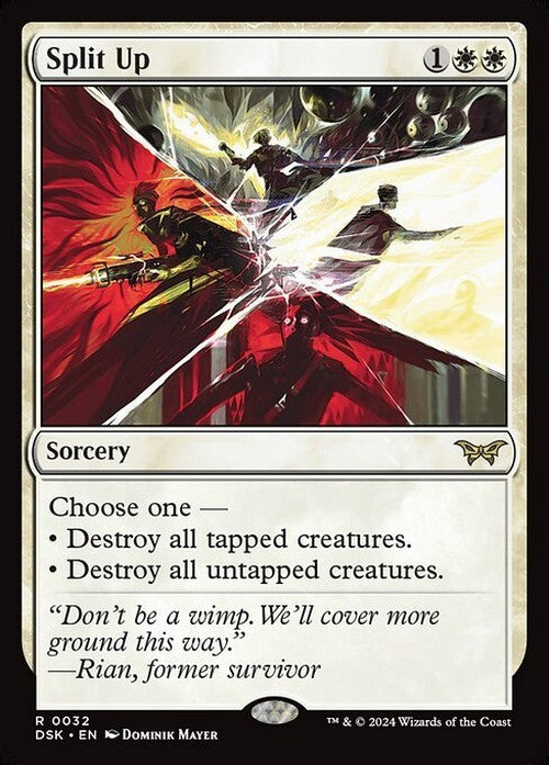 Split Up ~ Duskmourn [ NM ] [ Magic MTG ]