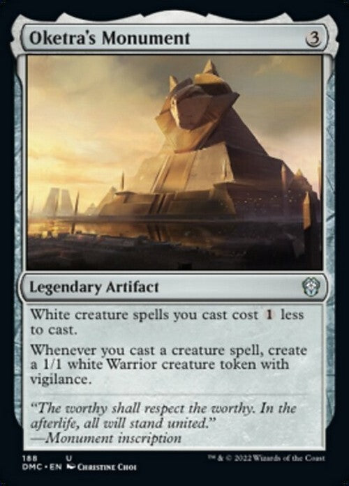 Oketra's Monument ~ Commander: Dominaria United [ NM ] [ Magic MTG ]