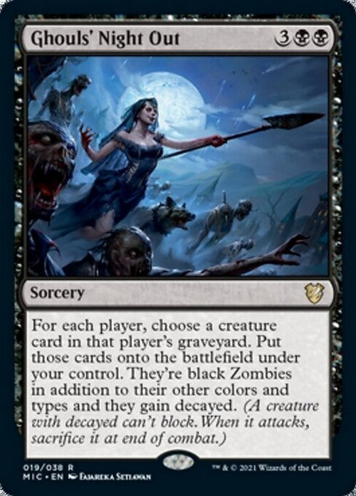 Ghouls' Night Out ~ Commander: Midnight Hunt [ NM ] [ Magic MTG ]