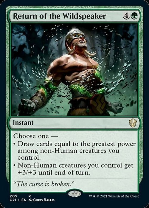 Return of the Wildspeaker ~ Commander: Strixhaven [ NM ] [ Magic MTG ]