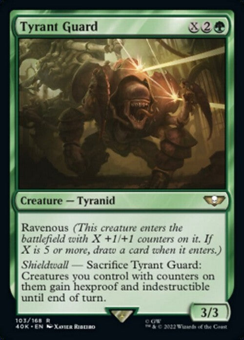 Tyrant Guard ~ Commander: Warhammer 40,000 [ NM ] [ Magic MTG ]