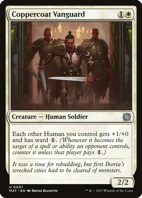 Coppercoat Vanguard ~ March of the Machine: The Aftermath [ NM ] [ MTG ]