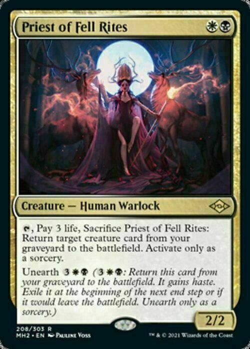Priest of Fell Rites ~ Modern Horizons 2 [ NM ] [ Magic MTG ]
