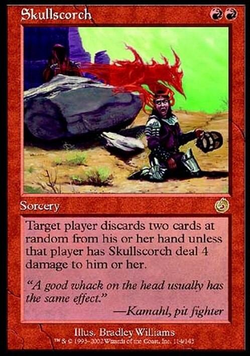Skullscorch ~ Torment [ EX ] [ Magic MTG ]
