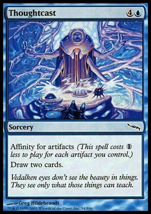Thoughtcast ~ Mirrodin [ EX ] [ Magic MTG ]