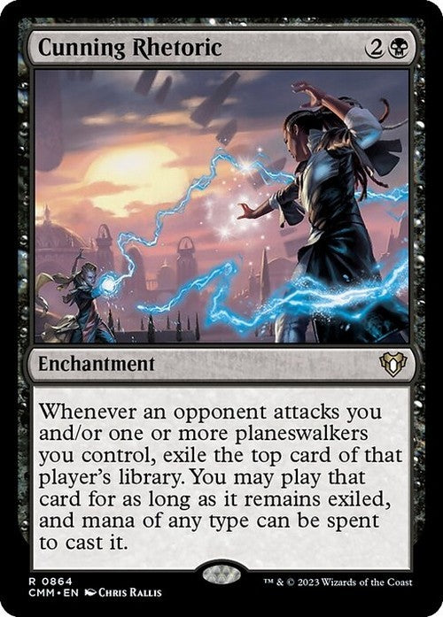Cunning Rhetoric ~ Commander Masters [ NM ] [ Magic MTG ]