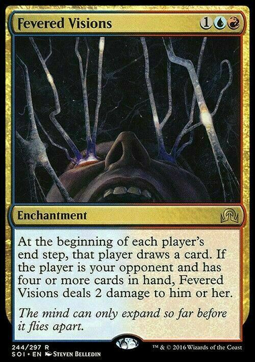 Fevered Visions ~ Shadows over Innistrad [ EX+ ] [ Magic MTG ]