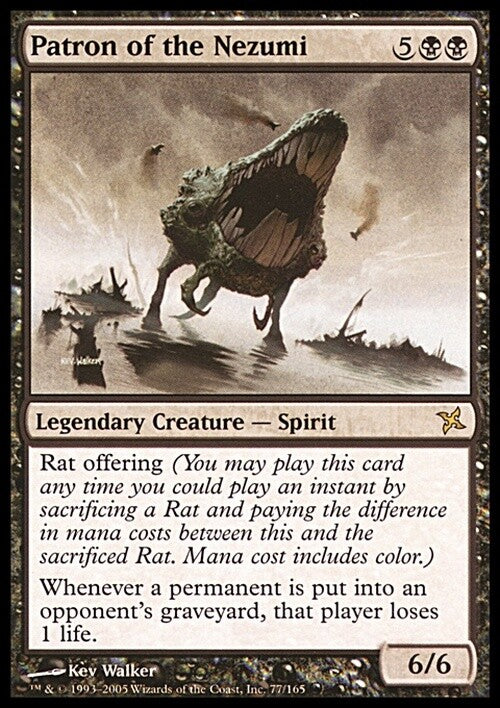 Patron of the Nezumi ~ Betrayers of Kamigawa [ EX ] [ Magic MTG ]