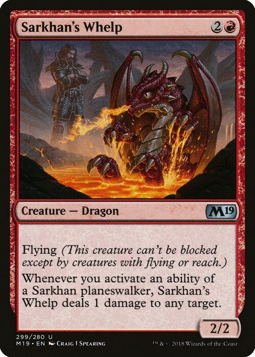 Sarkhan's Whelp ~ Core 2019 [ NM ] [ Magic MTG ]