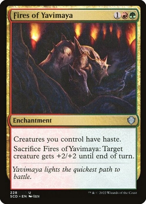 Fires of Yavimaya ~ Starter Commander [ NM ] [ Magic MTG ]