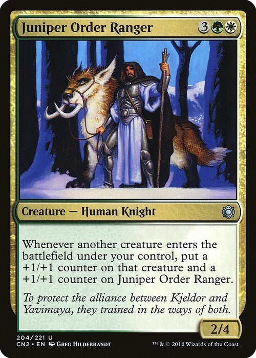 Juniper Order Ranger ~ Conspiracy 2 [ EX ] [ Magic MTG ]