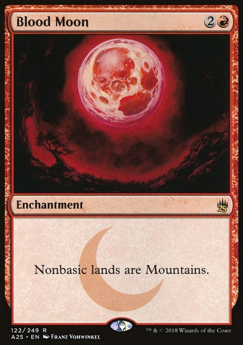 Blood Moon ~ Masters 25 [ NM ] [ Magic MTG ]