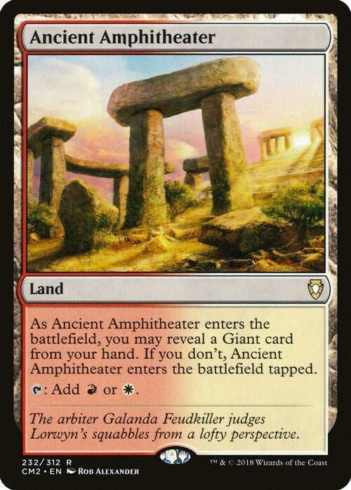 Ancient Amphitheater ~ Commander Anthology 2 [ NM ] [ Magic MTG ]