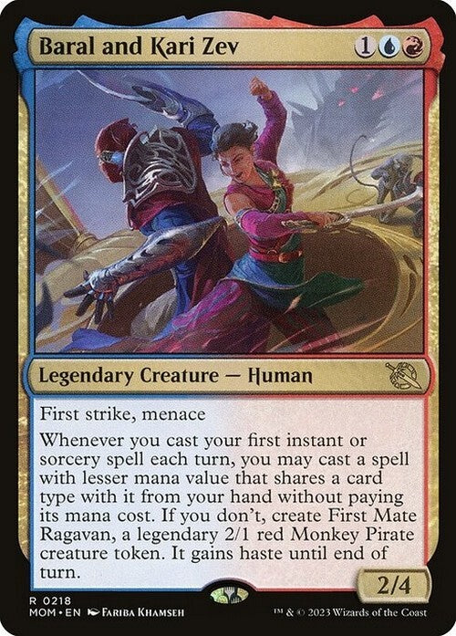 Baral and Kari Zev ~ March of the Machine [ NM ] [ Magic MTG ]