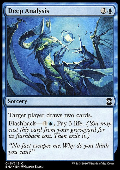 Deep Analysis ~ Eternal Masters [ EX ] [ Magic MTG ]