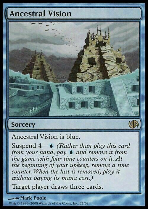 Ancestral Vision ~ Duel Decks [ PLAYED ] [ Magic MTG ]