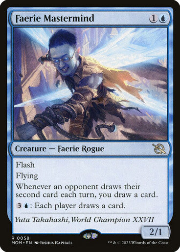 Faerie Mastermind ~ March of the Machine [ NM ] [ Magic MTG ]