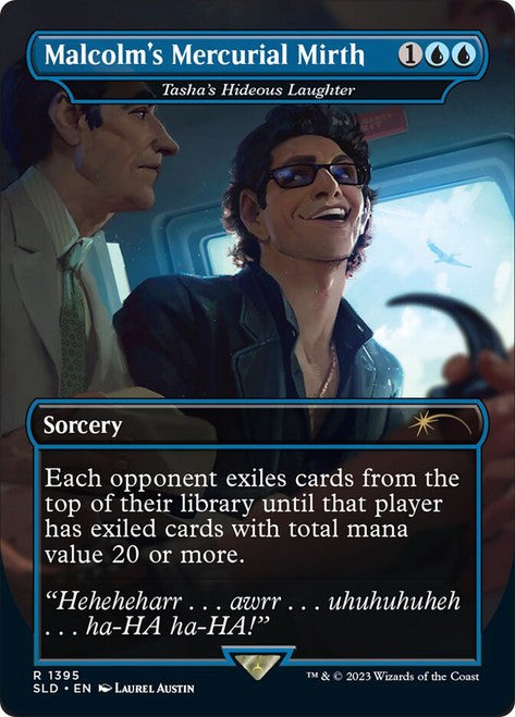 Malcolm's Mercurial Mirth (Tasha's Hideous Laughter) ~ Secret Lair [ NM ]