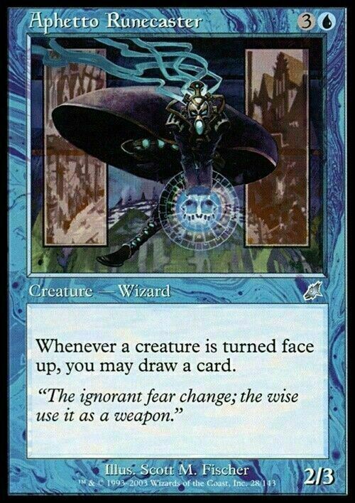 Aphetto Runecaster ~ Scourge [ EX ] [ Magic MTG ]