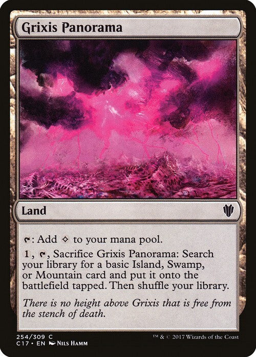 Grixis Panorama ~ Commander 2017 [ EX ] [ Magic MTG ]