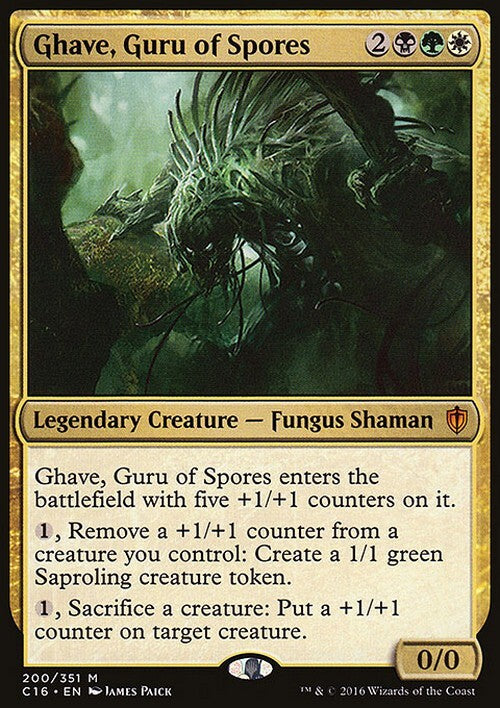Ghave, Guru of Spores ~ Commander 2016 [ EX ] [ Magic MTG ]