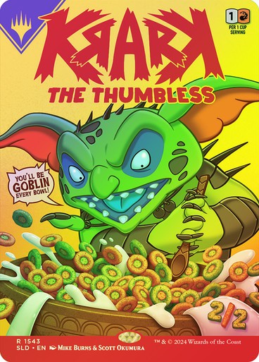 FOIL Krark, the Thumbless ~ Secret Lair [ NM ] [ Magic MTG ]