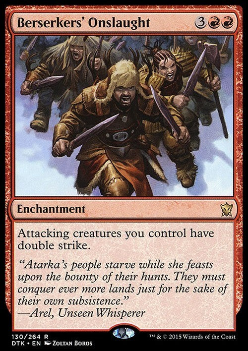 Berserkers' Onslaught ~ Dragons of Tarkir [ EX ] [ Magic MTG ]