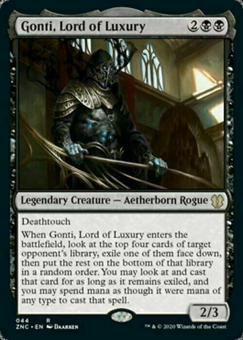 Gonti, Lord of Luxury ~ Commander: Zendikar Rising [ NM ] [ Magic MTG ]