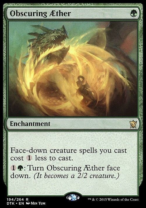 Obscuring Aether ~ Dragons of Tarkir [ EX ] [ Magic MTG ]