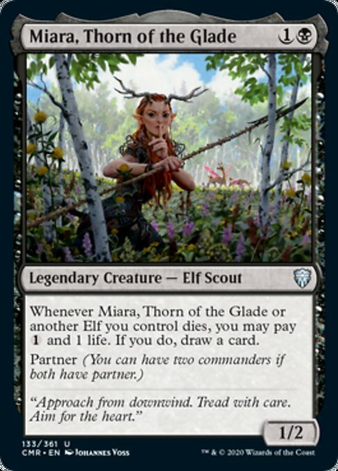 Miara, Thorn of the Glade ~ Commander Legends 1 [ EX ] [ Magic MTG ]