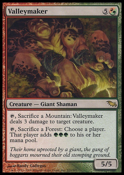 Valleymaker ~ Shadowmoor [ EX ] [ Magic MTG ]