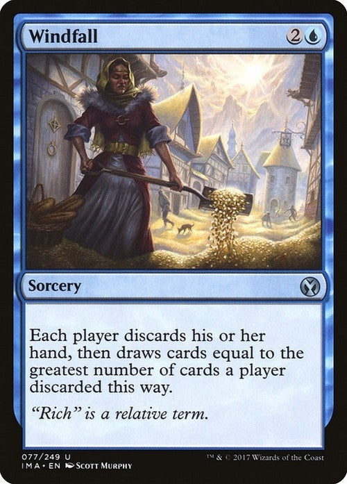 Windfall ~ Iconic Masters [ NM ] [ Magic MTG ]