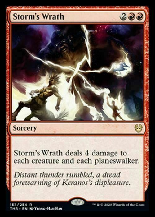 Storm's Wrath ~ Theros Beyond Death [ NM ] [ Magic MTG ]