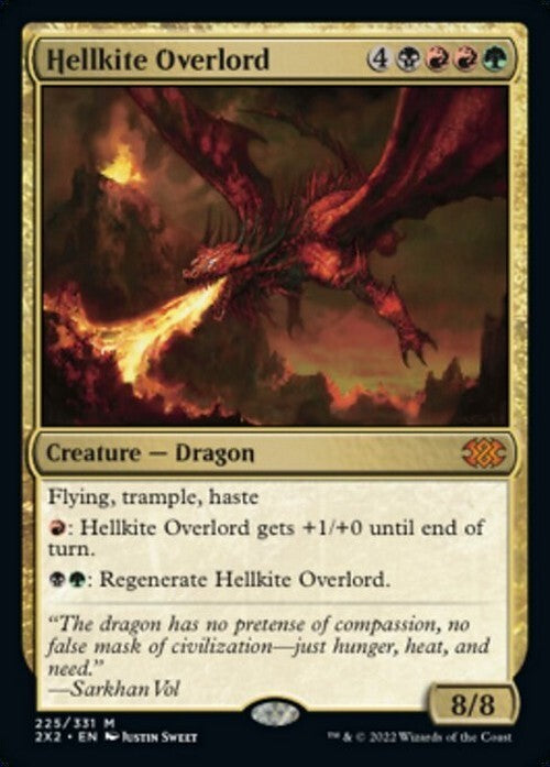 Hellkite Overlord ~ Double Masters 2022 [ NM ] [ Magic MTG ]