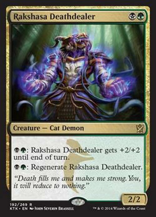 Rakshasa Deathdealer ~ Khans of Tarkir [ EX ] [ Magic MTG ]