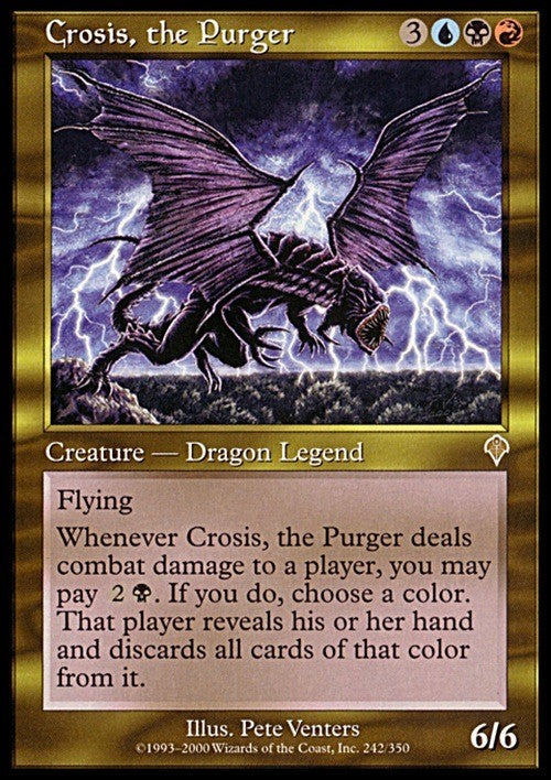 Crosis, the Purger ~ Invasion [ EX ] [ Magic MTG ]