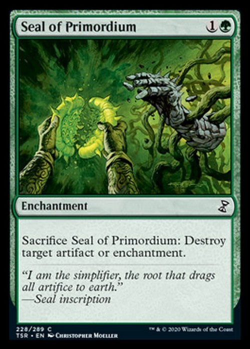 Seal of Primordium ~ Time Spiral Remastered [ NM ] [ Magic MTG ]