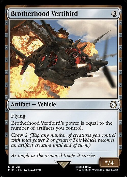 Brotherhood Vertibird ~ Commander: Fallout [ NM ] [ Magic MTG ]