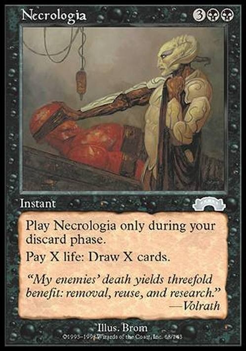 Necrologia ~ Exodus [ EX ] [ Magic MTG ]