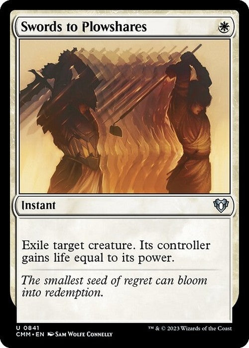 Swords to Plowshares ~ Commander Masters [ NM ] [ Magic MTG ]