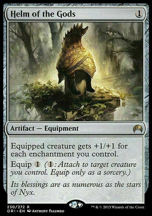 Helm of the Gods ~ Magic Origins [ EX ] [ Magic MTG ]