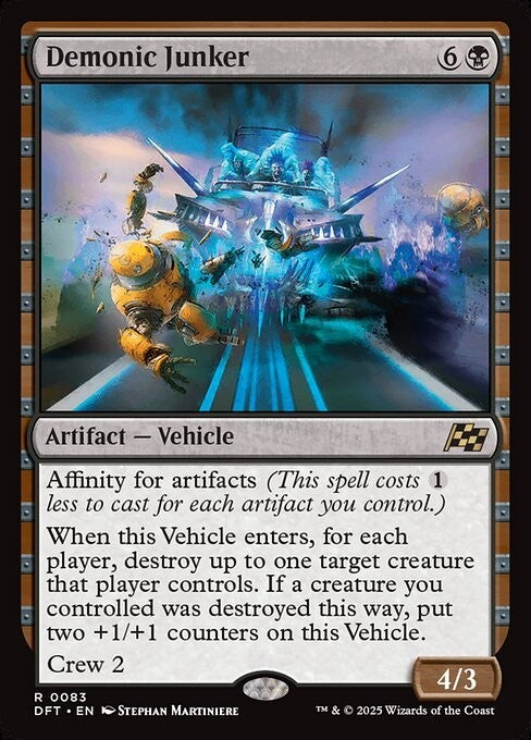 Demonic Junker ~ Aetherdrift [ NM ] [ Magic MTG ]