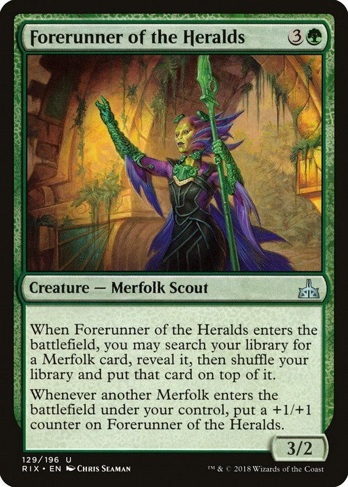 Forerunner of the Heralds ~ Rivals of Ixalan [ EX ] [ Magic MTG ]