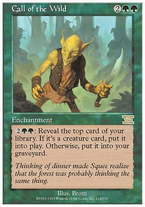 Call of the Wild ~ Sixth Edition [ EX ] [ Magic MTG ]