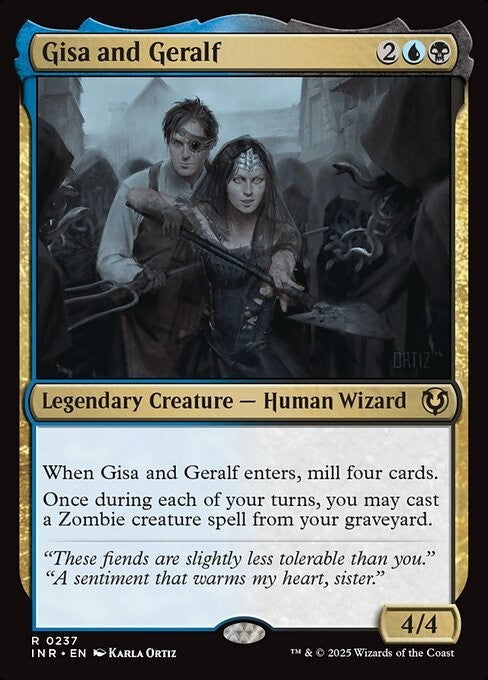 Gisa and Geralf ~ Innistrad Remastered [ NM ] [ Magic MTG ]