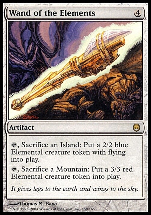 Wand of the Elements ~ Darksteel [ EX ] [ Magic MTG ]