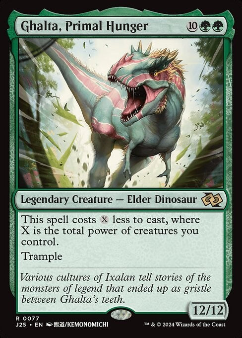 Ghalta, Primal Hunger (ANIME) ~ Jumpstart 2025 [ NM ] [ Magic MTG ]