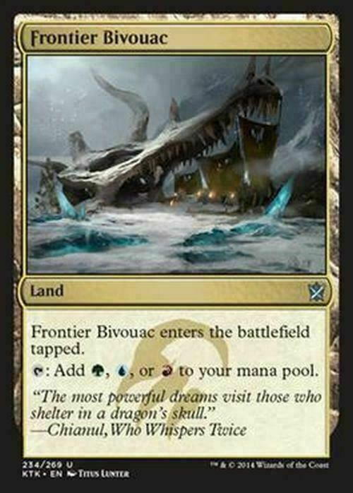 Frontier Bivouac ~ Khans of Tarkir [ EX ] [ Magic MTG ]