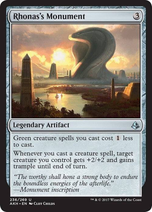 Rhonas's Monument ~ Amonkhet [ EX ] [ Magic MTG ]