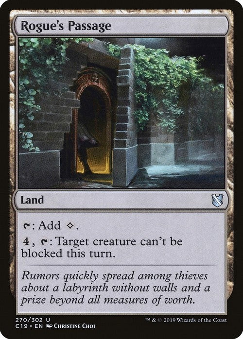 Rogue's Passage ~ Commander 2019 [ EX ] [ Magic MTG ]
